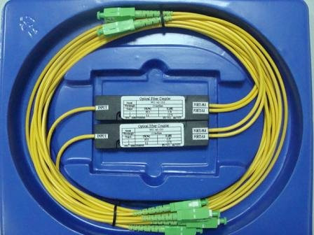 OEM ODM FTTH high quality 1:2 SC/APC fiber optical splitter 1*2 micro FBT ratio coupler 1310nm or 1490nm or 1550nm
