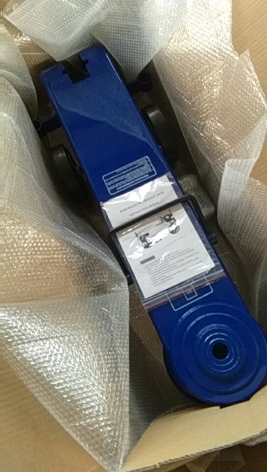 1.2Mpa 50T 317mm Height Air Hydraulic Jack
