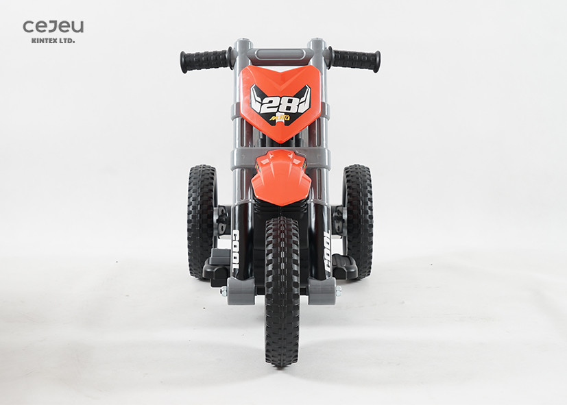 2.5km/H 6 Volt Kids Riding Motorcycles 3 In 1 With 2 Motors