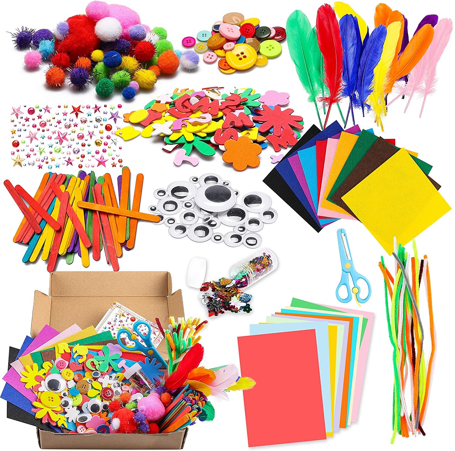 Colorful craft corrugated quilling paper for DIY toys / handcraft kids hand-craft diy material A4 size customer size