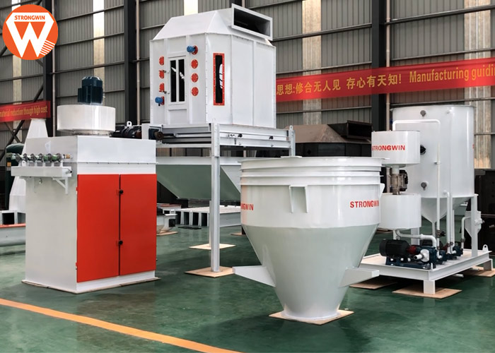 feed pellet cooler