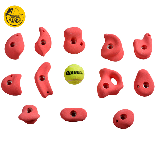 NO Inflatable Rock Climbing Wall for Outdoor in Red Yellow Blue Black Purple or Green