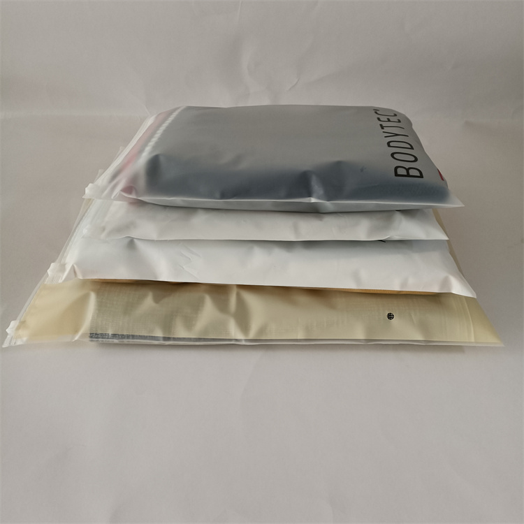 Gravure Printing Zipper Plastic Bag for Garment Packaging Custom Logo and Waterproof