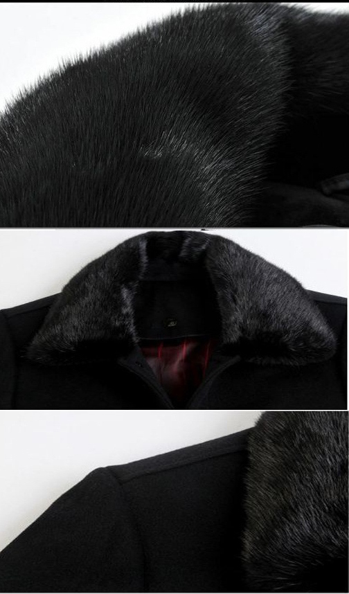 Autumn Winter Men Single Breasted Clothing Heavy Utility Cotton Slim Trench Coat Winter Warm Overcoat Jacket