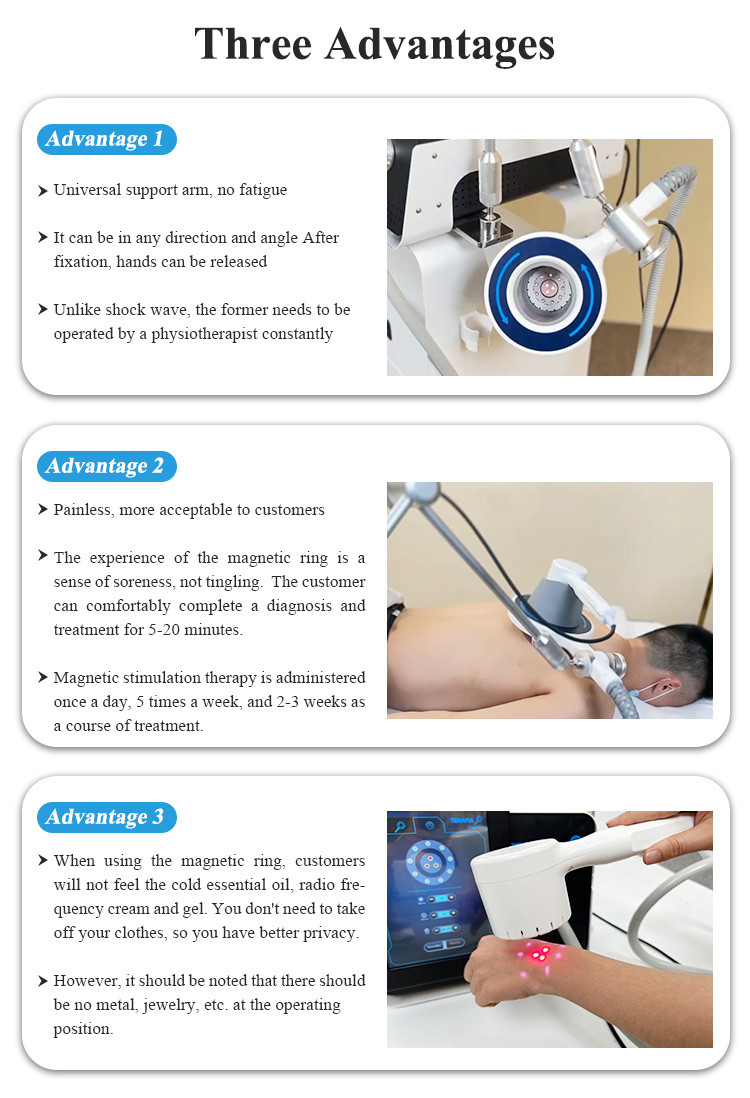 Laser Magnetic Therapy Machine 110V 220V Reduce Muscle Soreness / Swelling