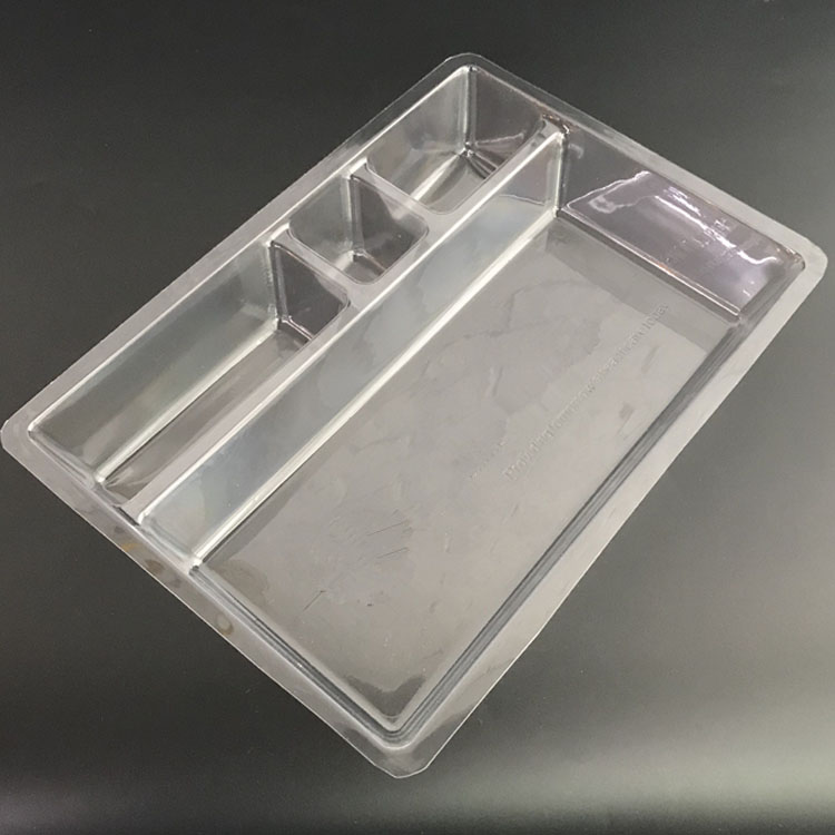 Disposable Transparent Plastic PET Tray