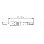Blue Fiber Patch Cord Connectors
