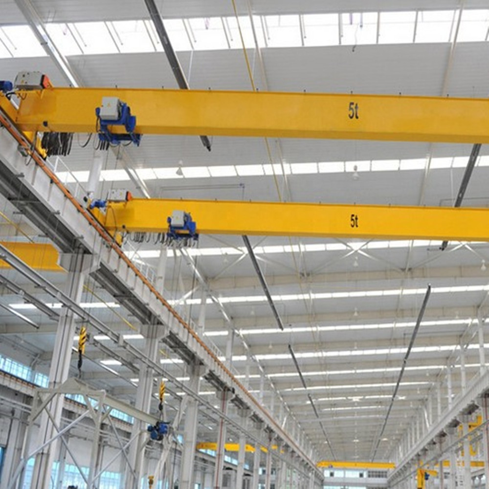8ton Single Girder Overhead Travelling Crane Remote Control Monorail Eot Crane