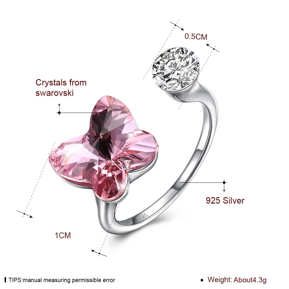 Butterfly Sterling Silver Jewelry Rings