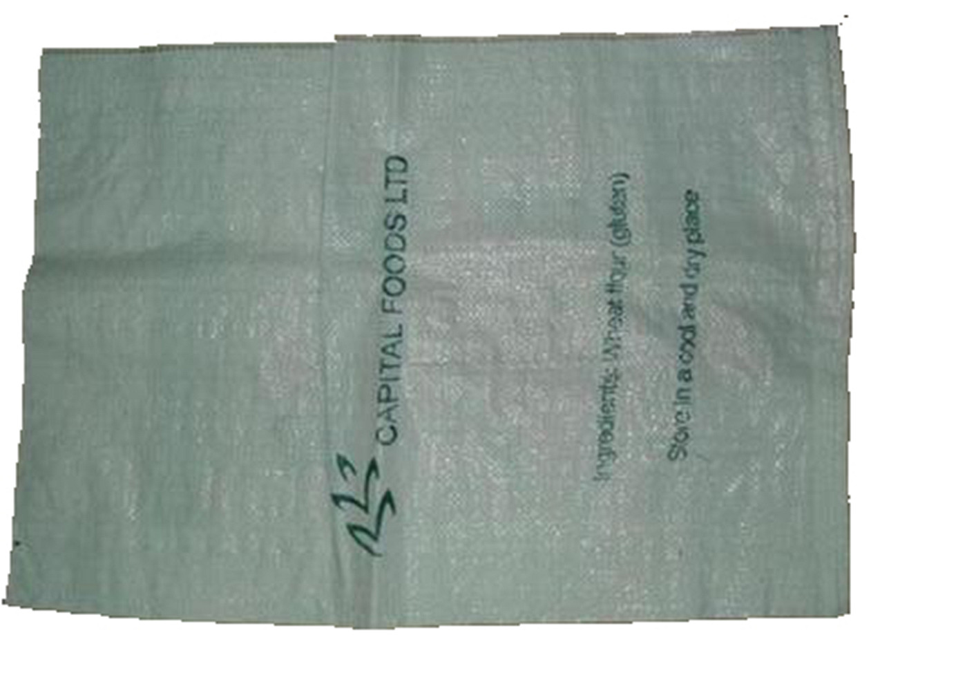 Eco Friendly PP Flour Packaging Bags , Industrial Woven Plastic Bags For Flour Packaging