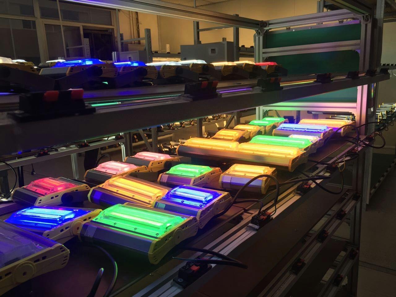 high quality Red green green blue yellow 40W led cob flood light led Tunnel lamp120-140LM/W with Bridgelux AC85-265V