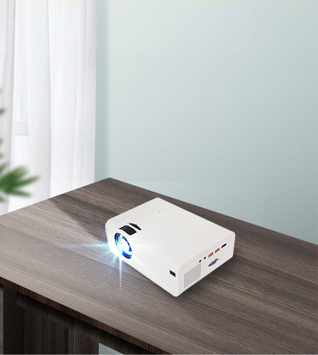 OB MKV MPG LED Portable Mini LCD Projector 1.1kg Support 23 Languages