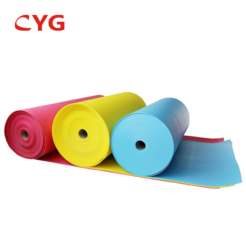 Aluminum Foil Construction Heat Insulation Foam Hvac Ducting Waterproofing Roll