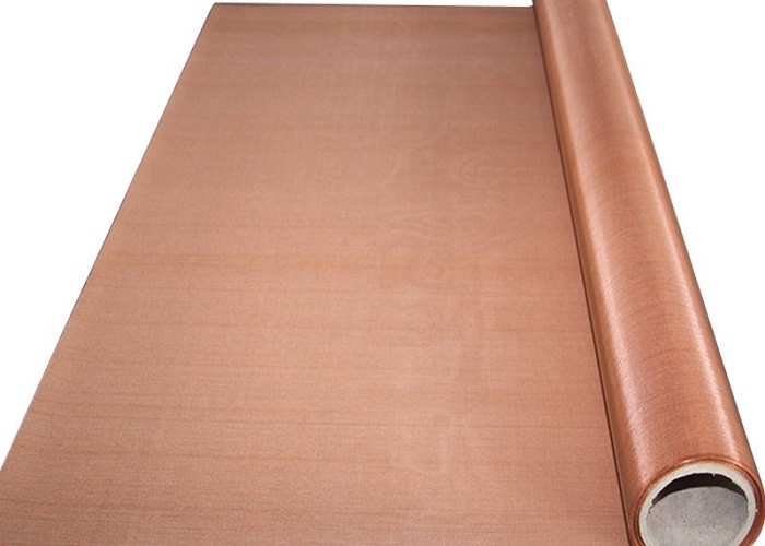 Heat Radiating Red Copper Wire Mesh Industrial Woven Wire Mesh Sustainability