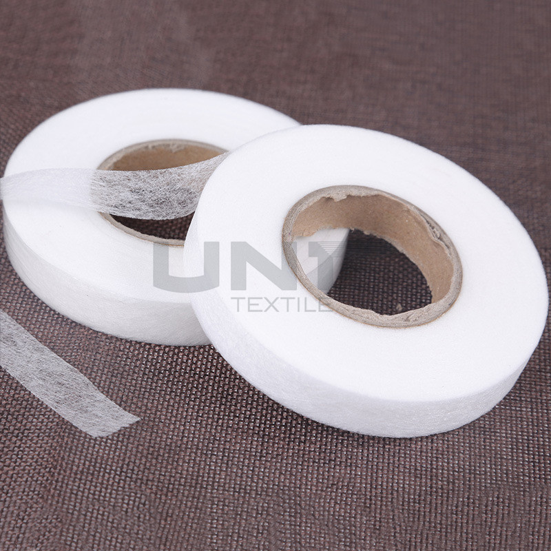 Clothing Hot Melt Fusible Web 100% Polyester Adhesive Interlining