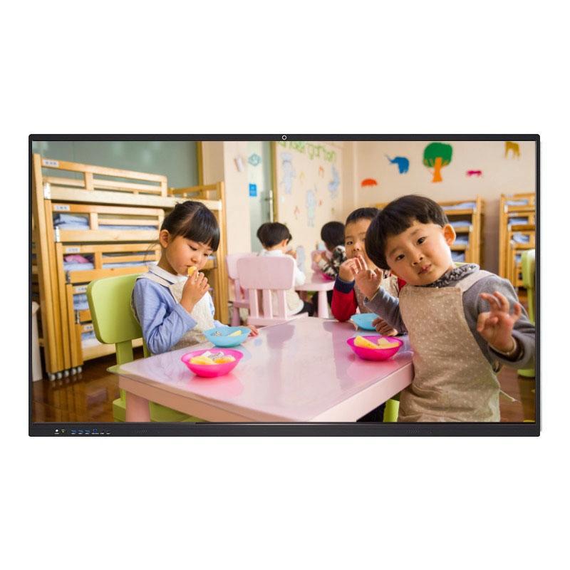 Android 13.0 Interactive Digital Whiteboard Touch Screen, 350cd/M2 Brightness For School Or Conference Room