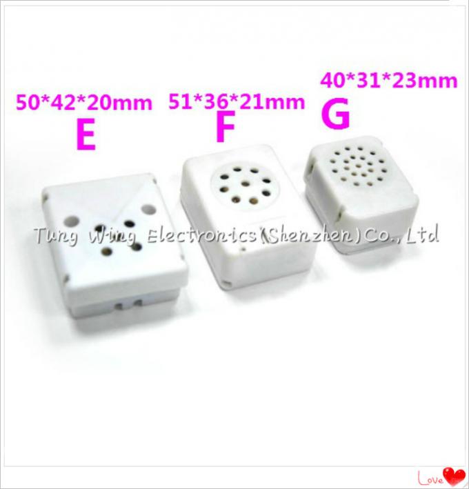 Non Toxic Toy Sound Module One Button Music Box For Stuffed Animals / Plush Dolls