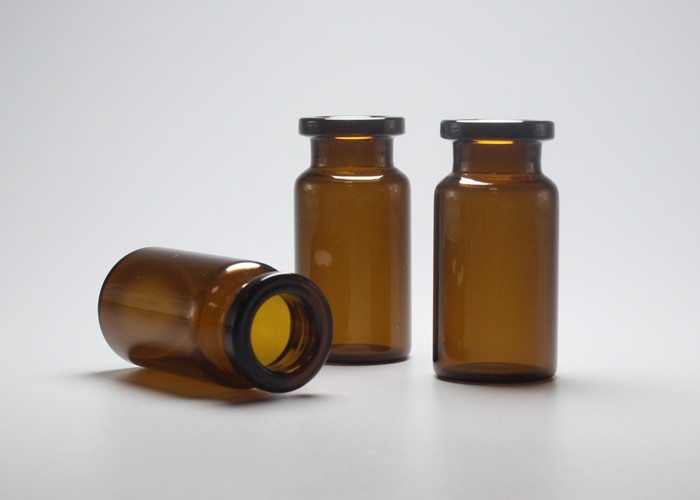 8ml Amber Tiny Premium Medicine Soda Lime Glass Bottle Vial Container