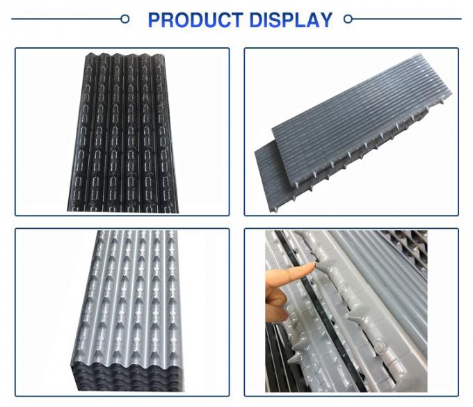 PVC Fill Cooling Tower 50mm Cellular Cooling Tower Drift Eliminators Suppliers 0