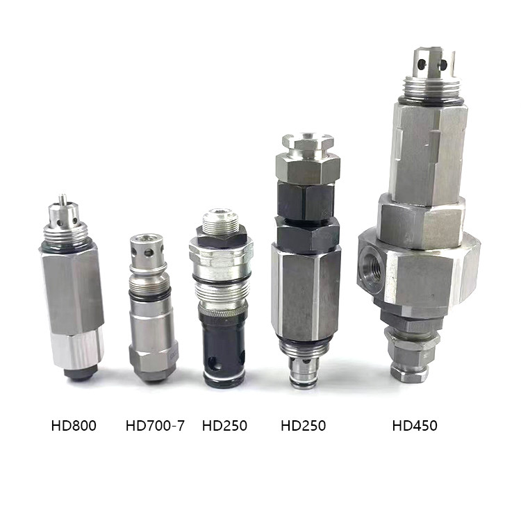 Relief Valve Excavator Hydraulic Main Relief Valve 320 330 Iron And Steel Series Spare Parts