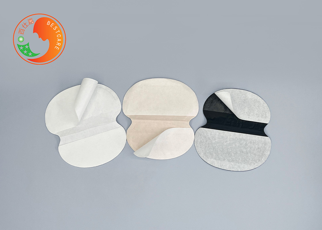 Hidroschesis Disposable Underarm Sweat Pads Absorb Fragrance Stick Beige
