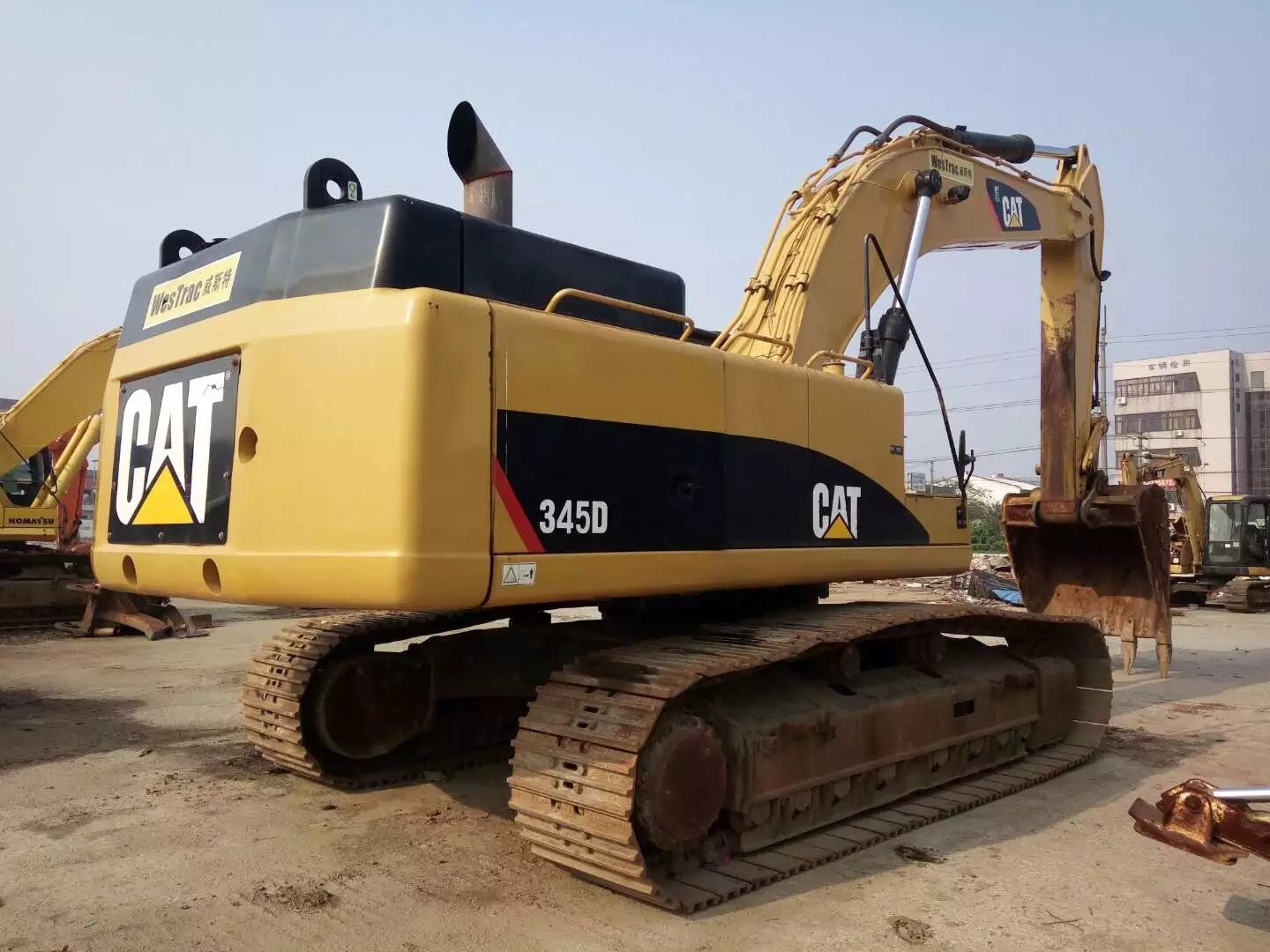 original japan Used Caterpillar 345D Excavator for sale/Second hand cAT 345D crawler excavator in good condition