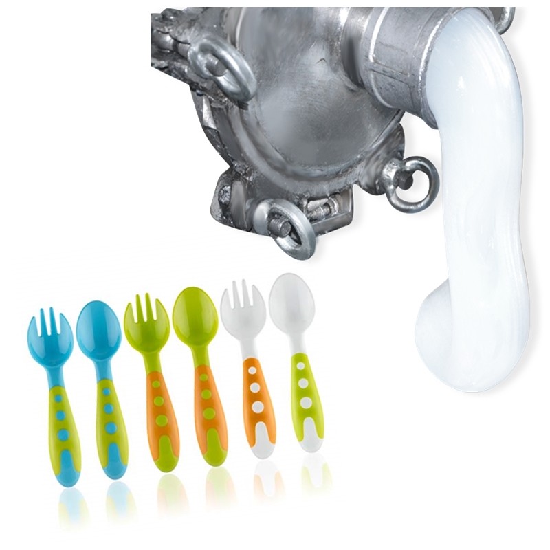 550% 25 KN/m Food Grade Liquid Silicone Rubber For Children Bowls