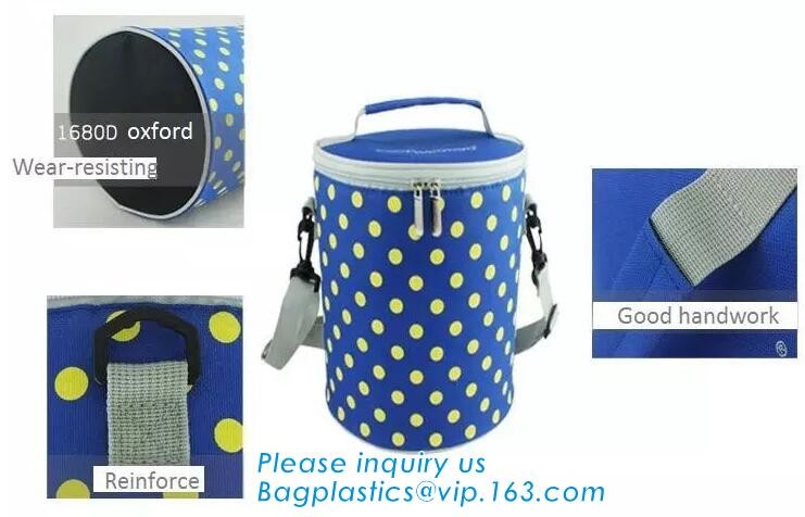 cooler bag waterproof oxford shoulder bag ice pack thermal picnic lunch box vehicle insulation bag for meal drinks pack