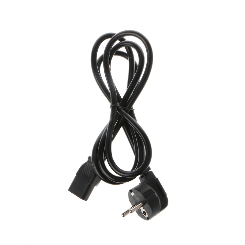 1.5m IEC 320 C13 Power Cord European Round 2 Pin AC EU Plug