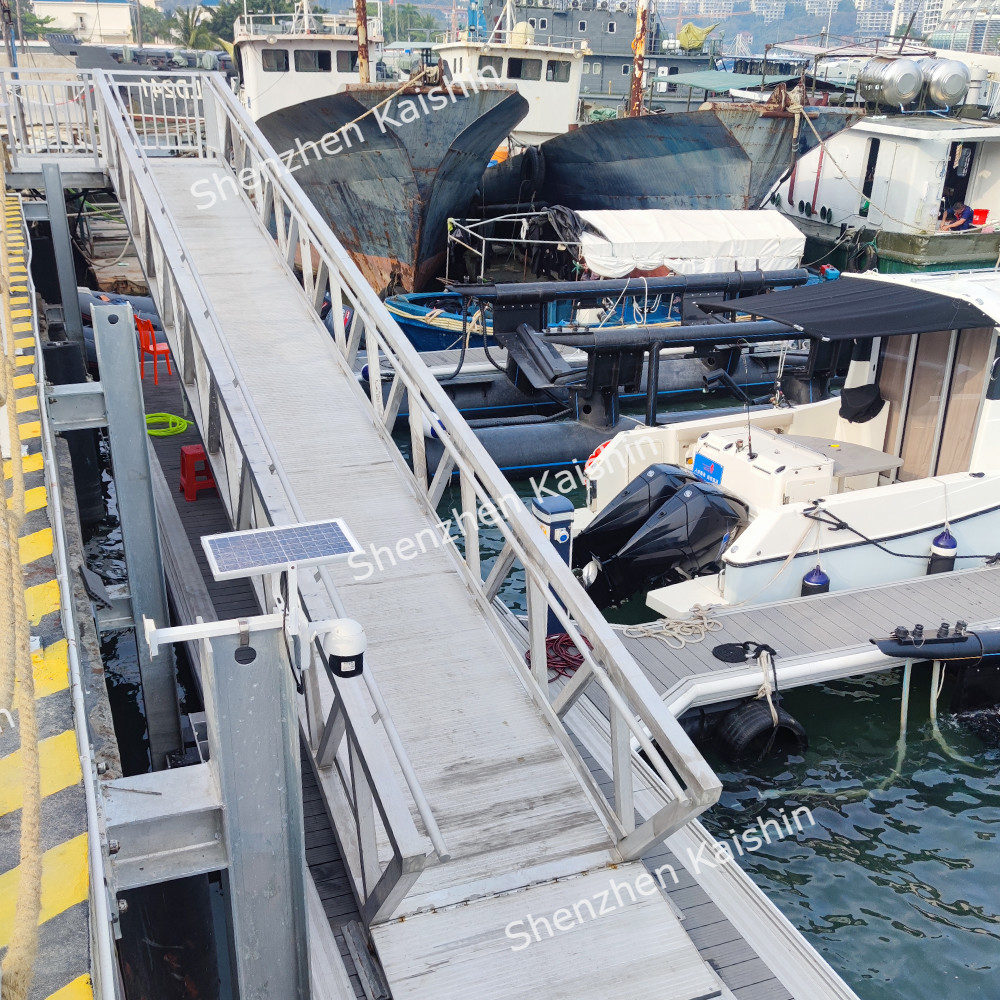 Water Platform Marine Aluminum Gangway Approach Bridge Pontoons