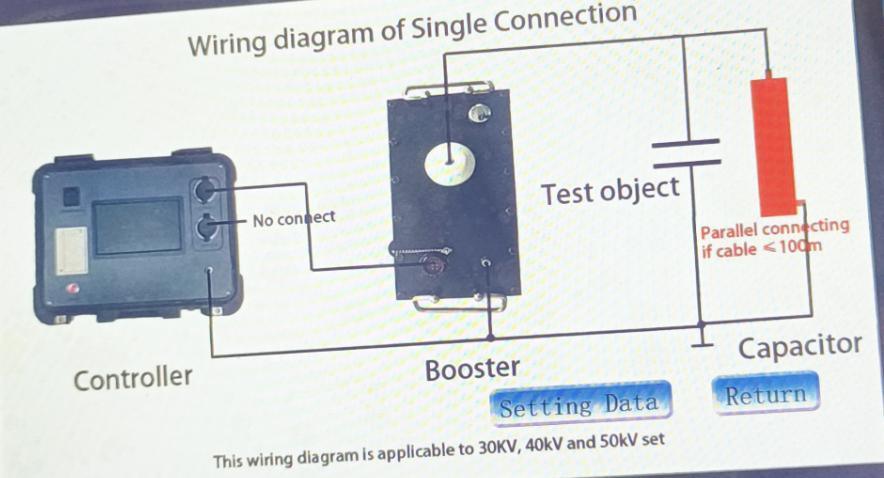 Xzh Manufacturer Vlf Very Low Frequency 50kv AC Cable Withstand Voltage Hipot Tester
