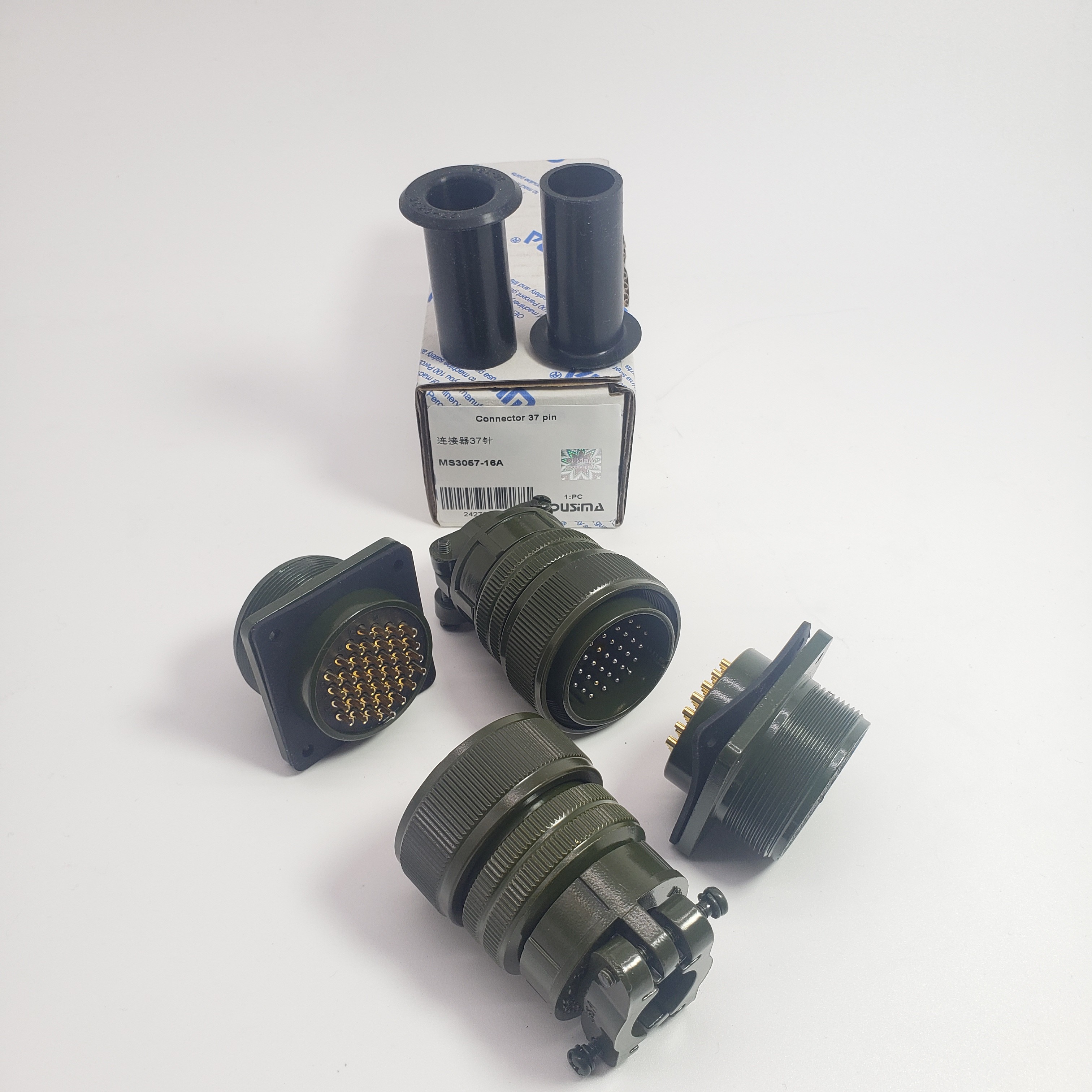 Excavator Connecter 37 pin MS3057-16A Circular Connector Clamp