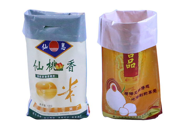 Laminated PP Woven Fertilizer Packaging Bags 25 Kg Double Stitching