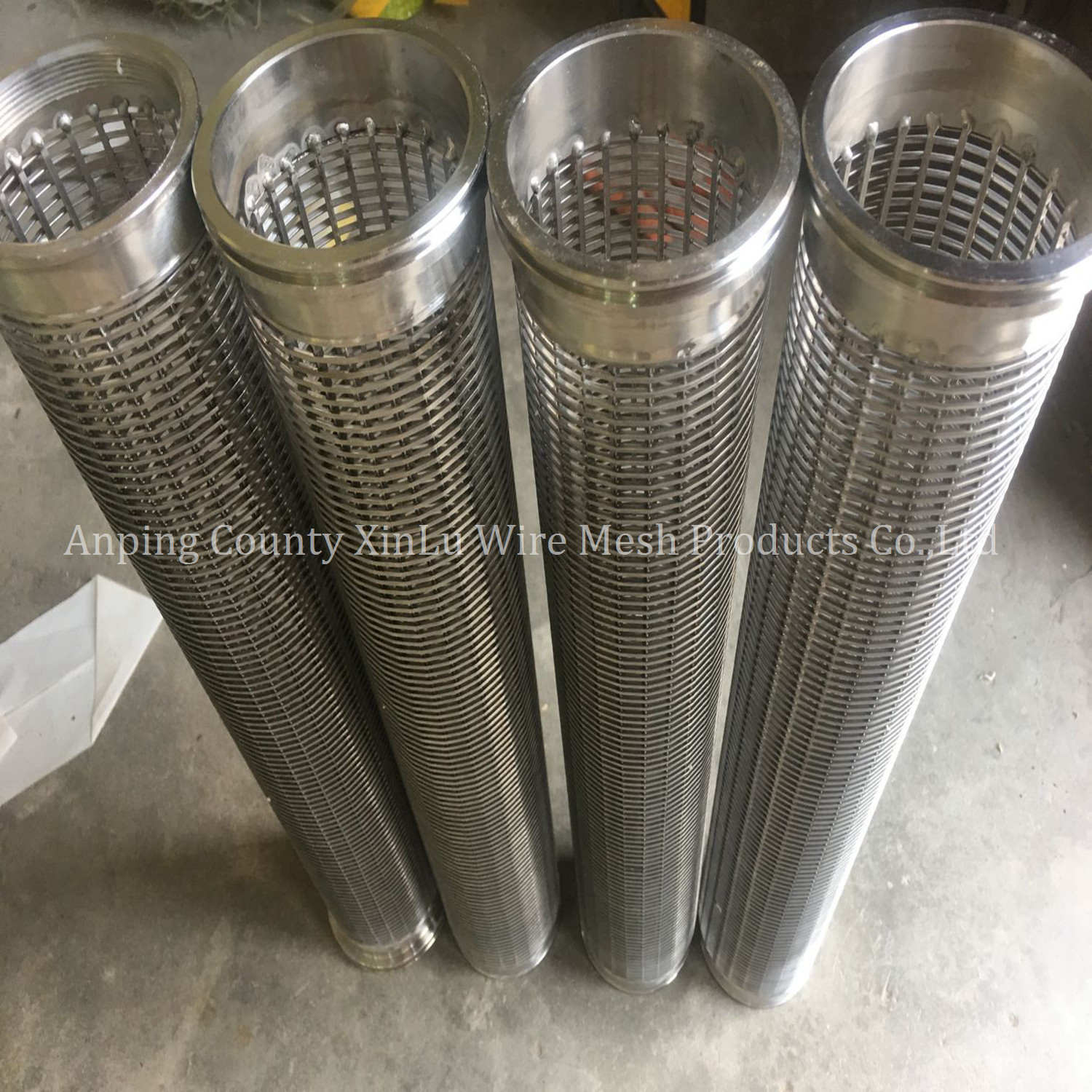 STAINLESS STEEL ROTARY DRUM SCREENS / WEDGE WIRE JOHNSON CYLINDRICAL SCREENS /FILTER DRUM FOR WASTE TREATMENT EQUIPMENT