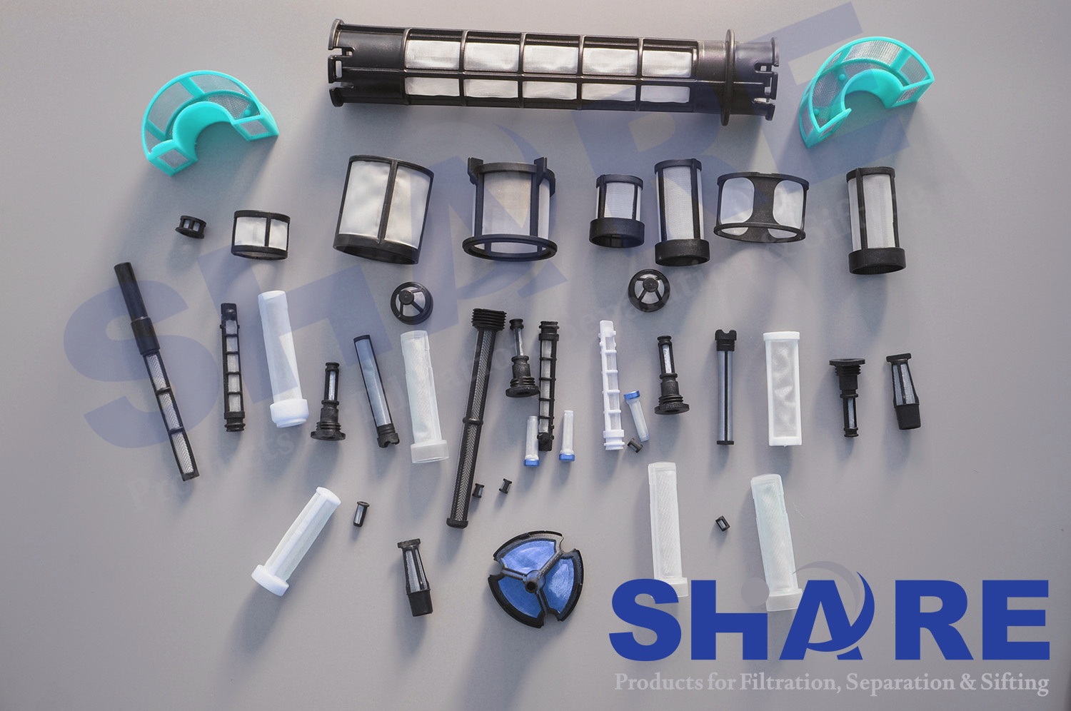 share filters's plastic moulded filters