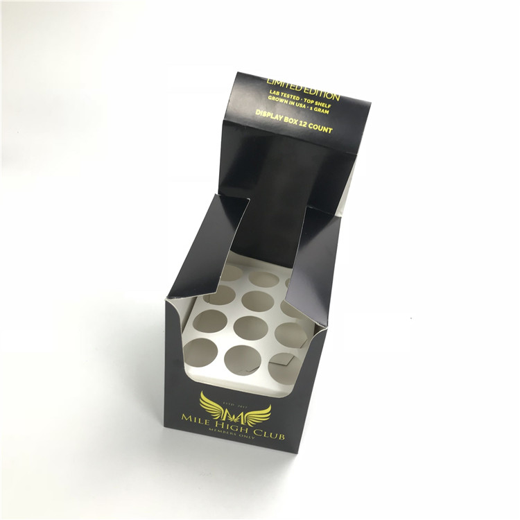 Vape Pens Cmyk Hologram Paper Card Blisters Boxes Hot Stamping
