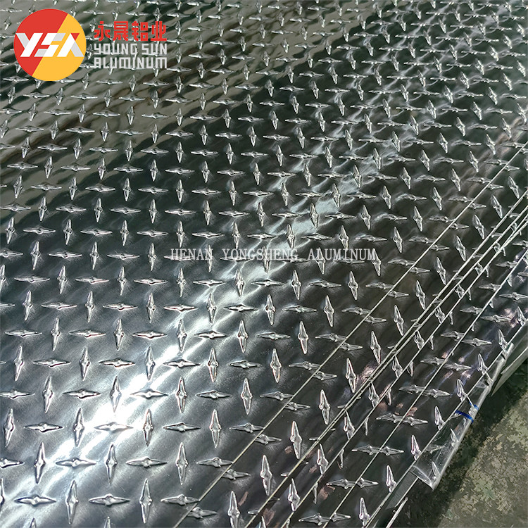 O-H22 Aluminum Checker Diamond Sheet Plate 0.1 - 20mm
