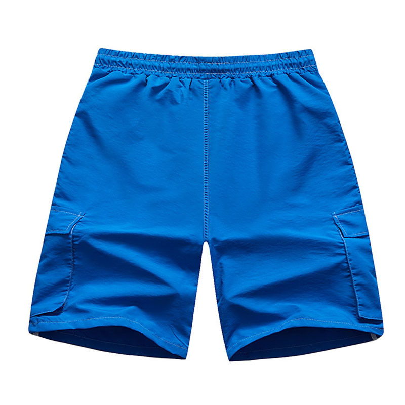 Orange Five Quarter Beach Surf Shorts Casual Loose Beach Pants