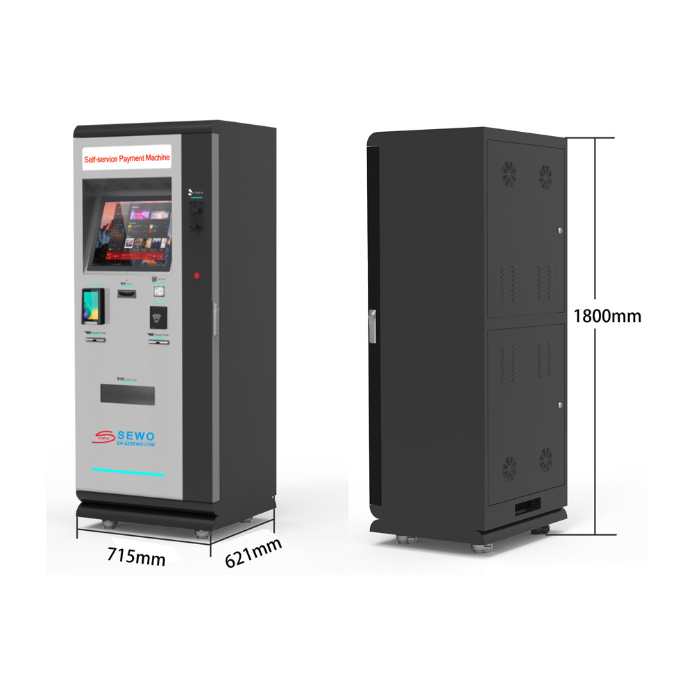 Industrial Parking Payment Machine with LED Display Compatible with Parking Guidance Sensors & Automated Parking Systems