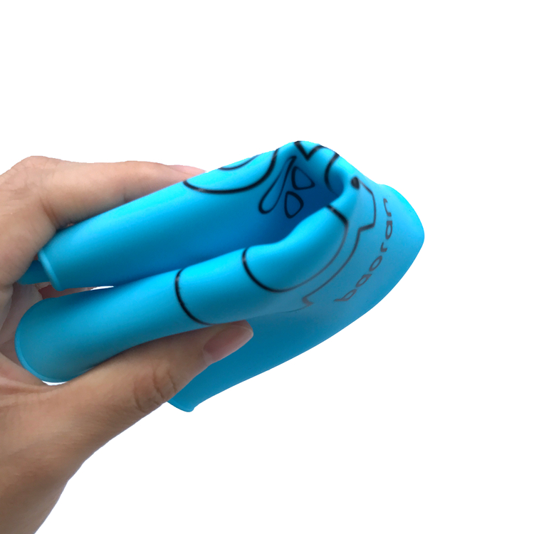 Custom Printing Best Fancy Fold-able Collapsible Comfort Waterproof Easily Wipes Clean Baby Silicone Bib with Pocket