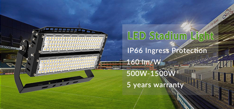 Vibration Proof LED Stadium Lights 250Watt Flood Light For Football Ground Natatorium