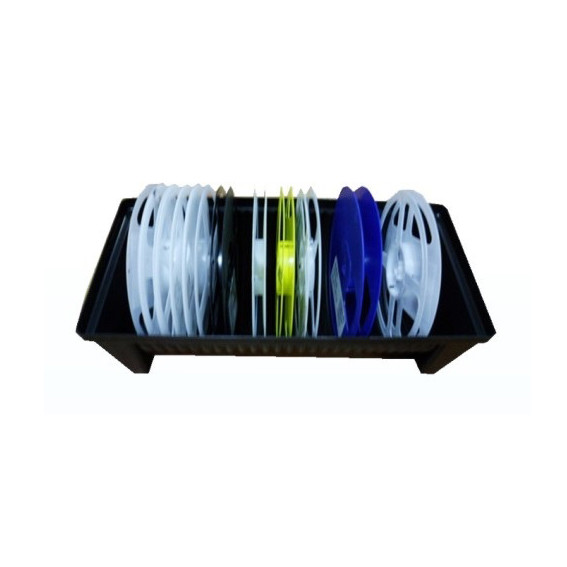 PP Conductive ESD PCB Trays SMT Reel Bins Shelving Storage Rack 3 Sizes