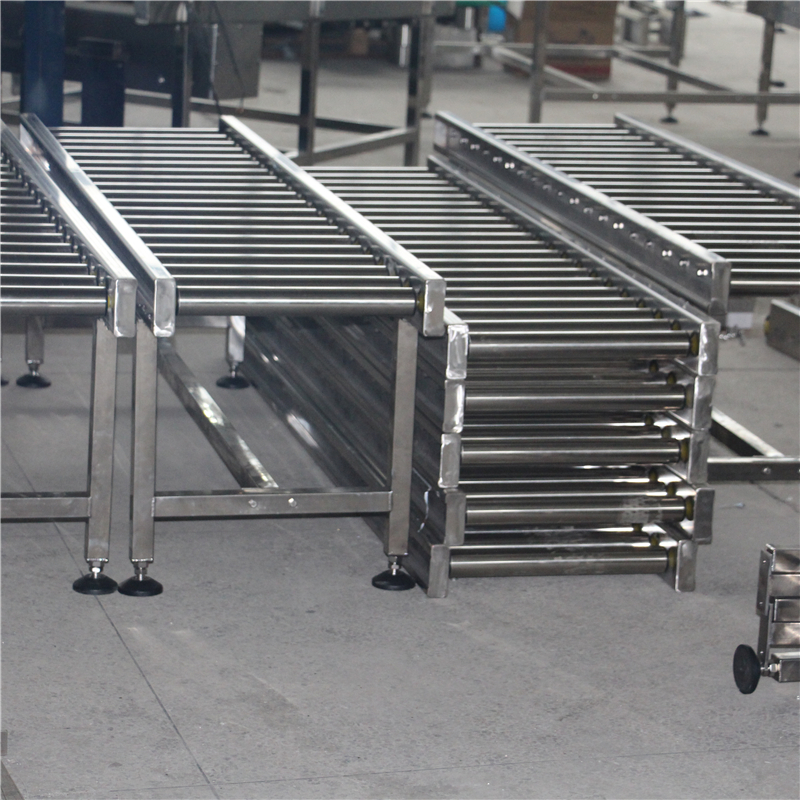 Conveyor Motor Roller System For Belt, Custom Back End Of Line Packing Conveyors