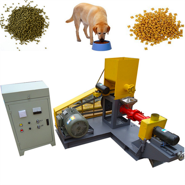 1.5t/ H Fish Feed Pellet Machine Dry Pet Dog Food Making Machine 90kw 155mm Dia