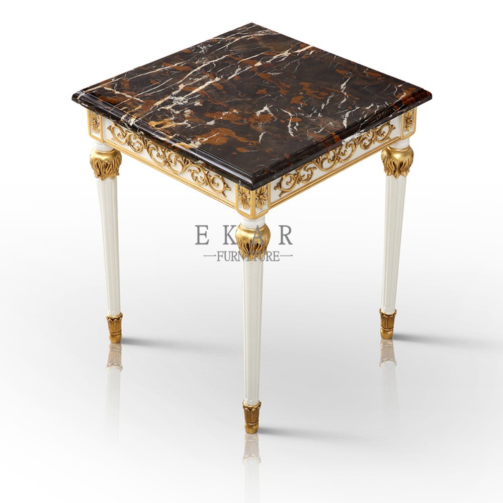 Wooden Elegant Design Corner Coffee End Side Table With Drawer