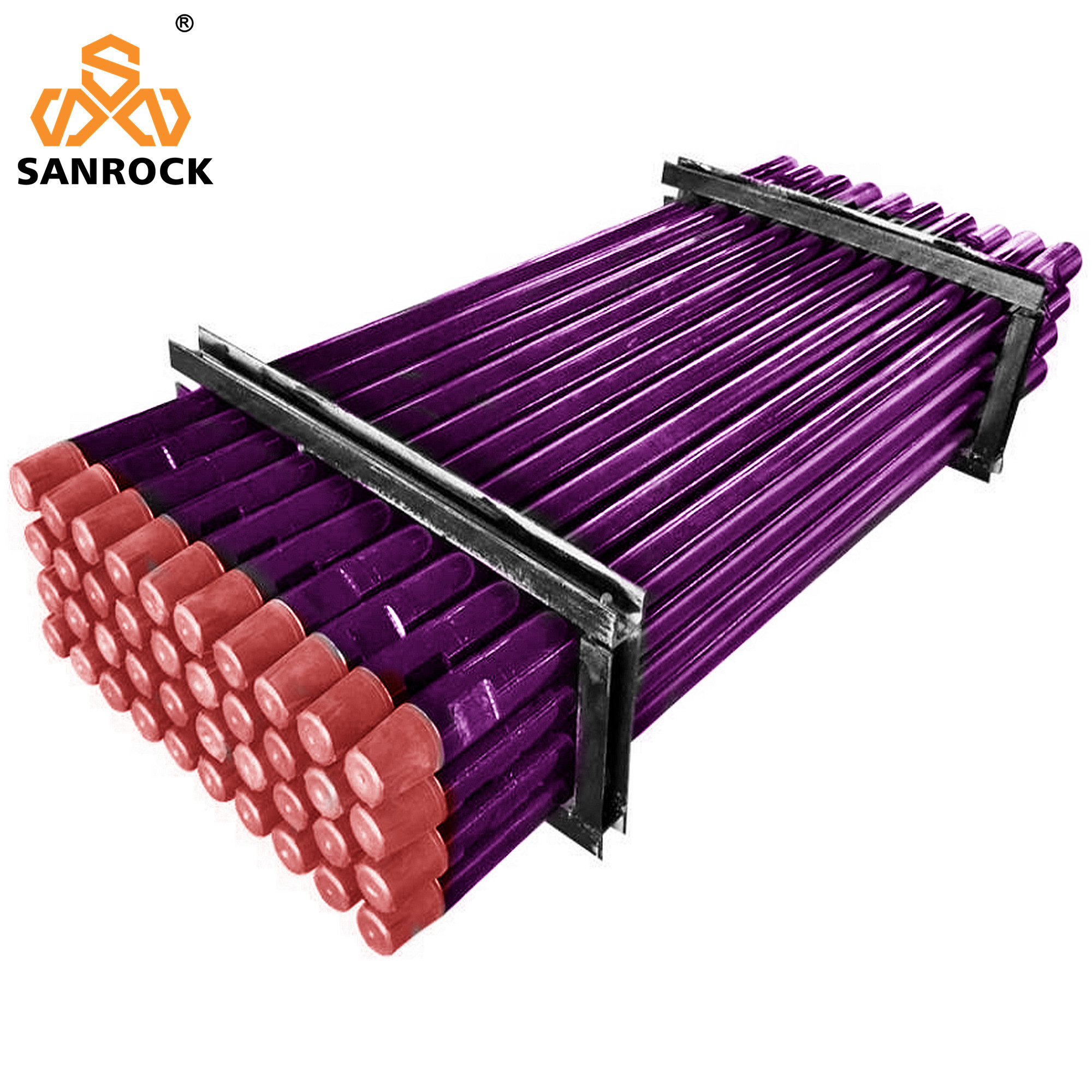 DTH Drilling Pipe Friction Welding Drilling Rod 76mm Water Well Drill Pipe