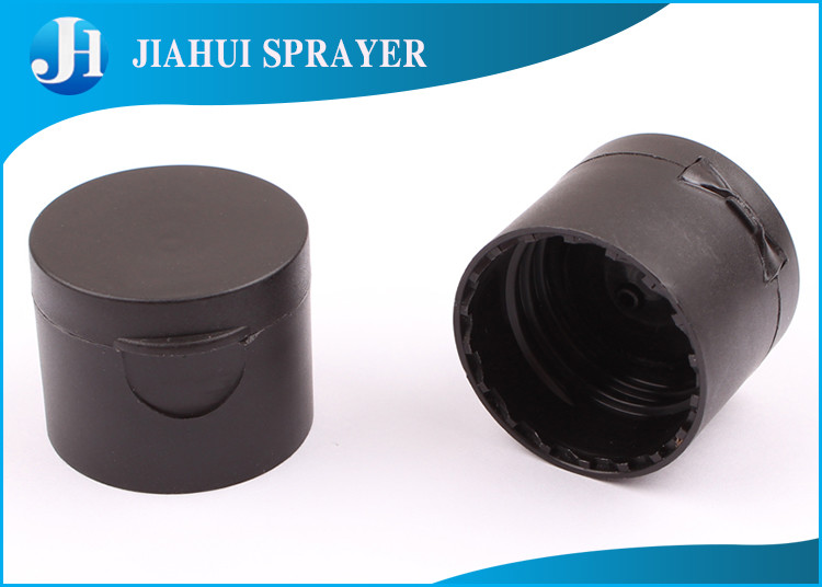 Customised Plastic Bottle Flip Top Colorful Eco - Friendly With Matte Aluminum Press