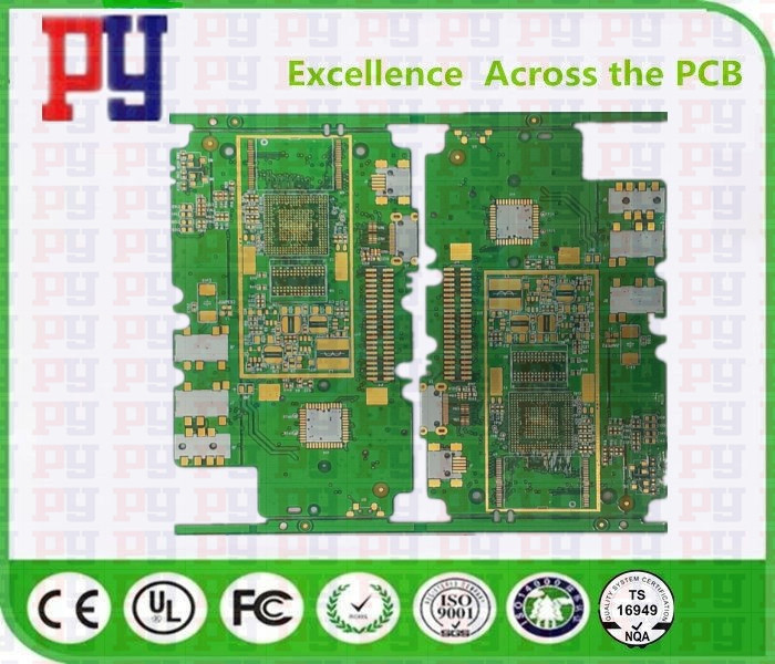 Gold Plating 3mil 2oz PCB Printed Circuit Board Double Sided