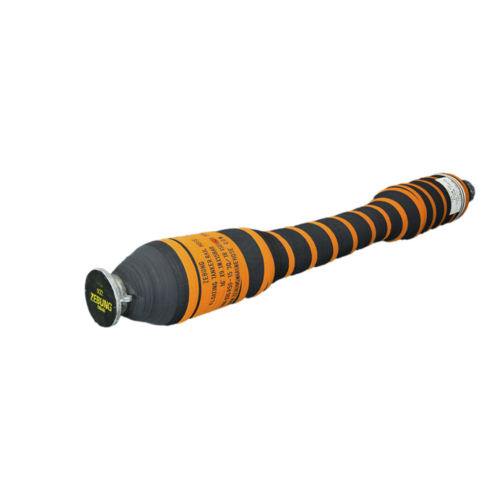 Crude Oil Delivery Tanker Rail Hose , Floating Offshore Marine Hose Large Diameter