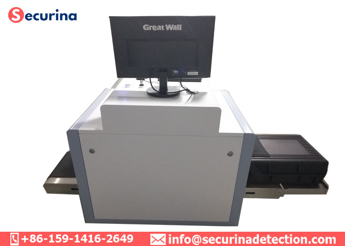 Single Energy X Ray Luggage Scanner , X Ray Screening Equipment With LINUX Operating System